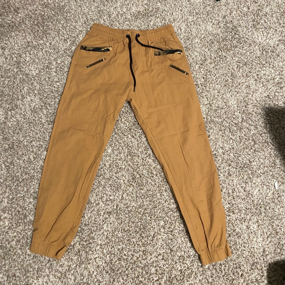 Dark Khaki joggers